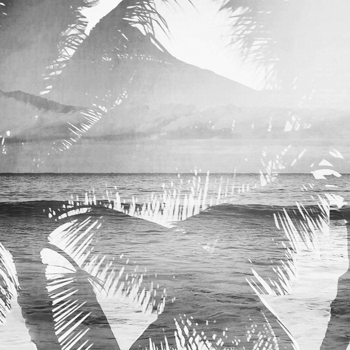 Tropicana seas - bw Coffee Mug Gallery Image 2