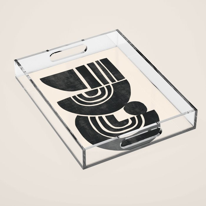  Geometric Rhythm 3 Acrylic Tray Gallery Image 1