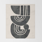  Geometric Rhythm 3 Throw Blanket Gallery Image 2