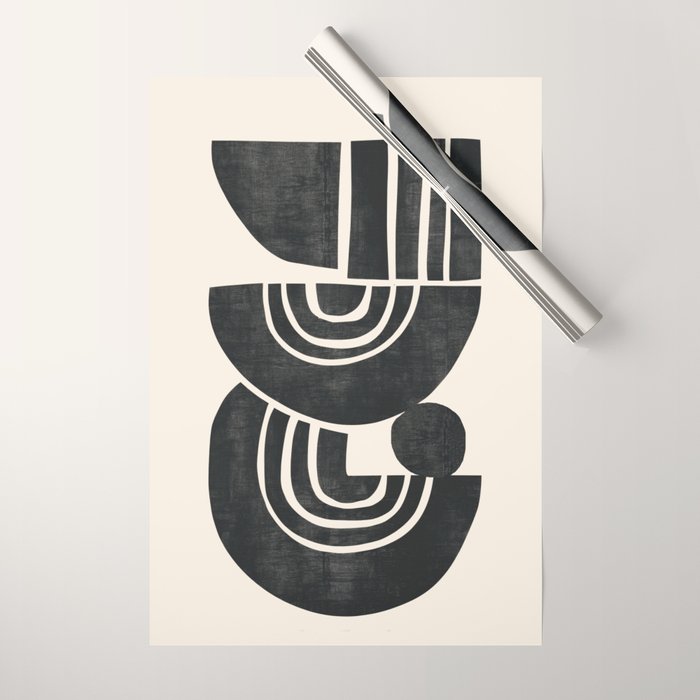  Geometric Rhythm 3 Wrapping Paper Gallery Image 1