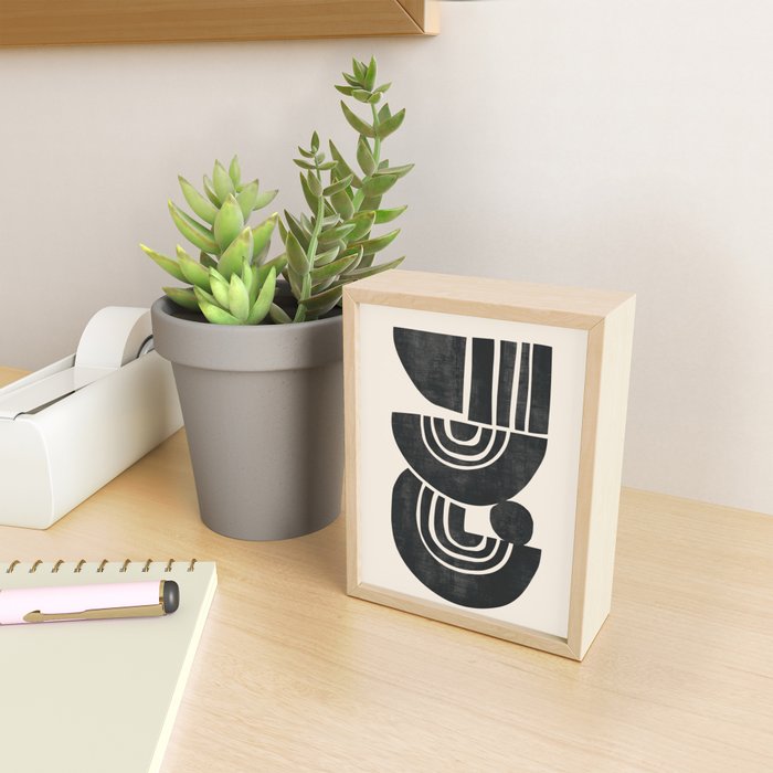  Geometric Rhythm 3 Mini Art Print Gallery Image 2