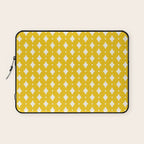 Vintage Stars XVII Bright Yellow Laptop Sleeve Gallery Image 1
