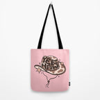 Yeehaw Cowboy Hat Inspired by PANTONE 17 1230 Mocha Mousse Tote Bag Gallery Image 2