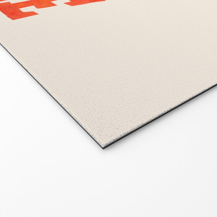 My Head is a Jungle-Tiger typography Welcome Mat Gallery Image 2