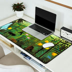 Henri Rousseau "Exotic Landscape with Lion and Lioness in Africa" Desk Mat Gallery Image 2