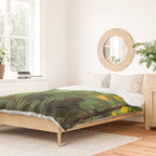 Henri Rousseau "Exotic Landscape with Lion and Lioness in Africa" Duvet Cover Gallery Image 2