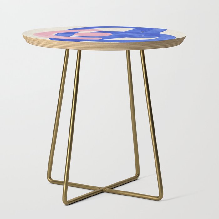 Pink And Blue Round Orbit Side Table Gallery Image 1