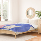 Pink And Blue Round Orbit Duvet Cover Gallery Image 2
