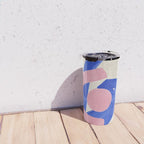 Pink And Blue Round Orbit Travel Mug Gallery Image 4