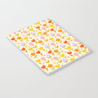 Colourful spring flowers pattern  Notebook Gallery Image 3