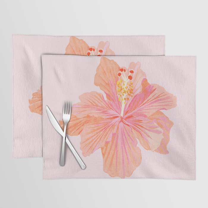 Hibiscus Flower Placemat Gallery Image 1