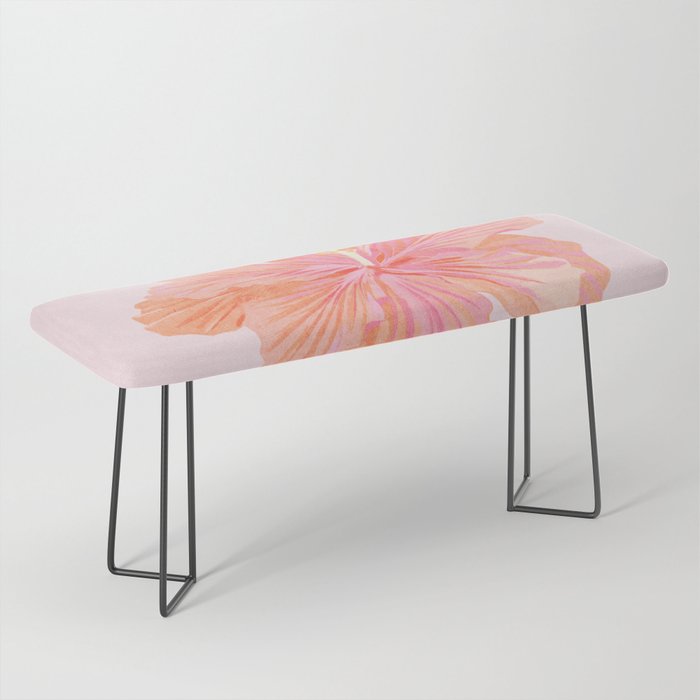 Hibiscus Flower Bench Gallery Image 1