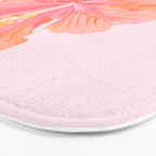 Hibiscus Flower Bath Mat Gallery Image 3