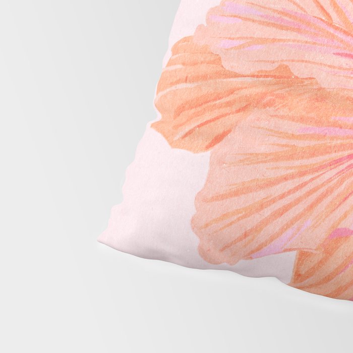 Hibiscus Flower Pillow Sham Gallery Image 4