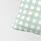Buffalo Checks in Sage Green and White Pillow Sham Gallery Image 4