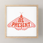 BE PRESENT Mini Art Print Gallery Image 1