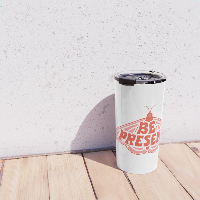 BE PRESENT Travel Mug Gallery Image 4