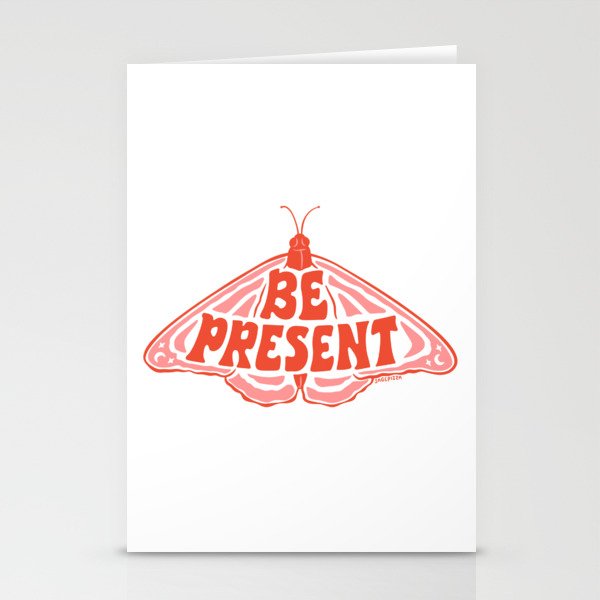 BE PRESENT Stationery Card Gallery Image 2