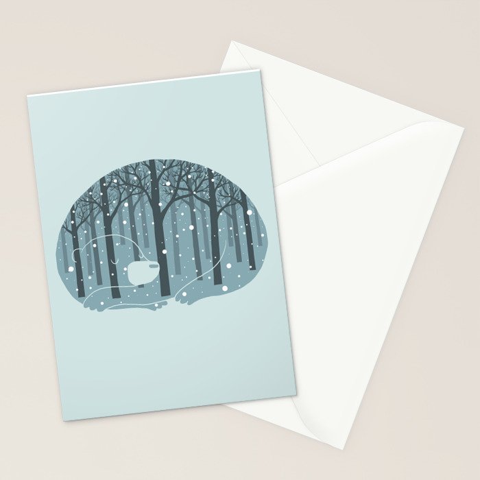 Hibearnation Stationery Card Gallery Image 2