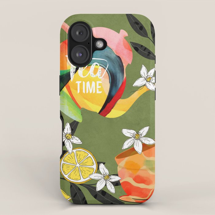 Tea Time 5 iPhone Case Gallery Image 1