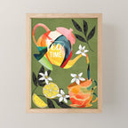 Tea Time 5 Mini Art Print Gallery Image 1