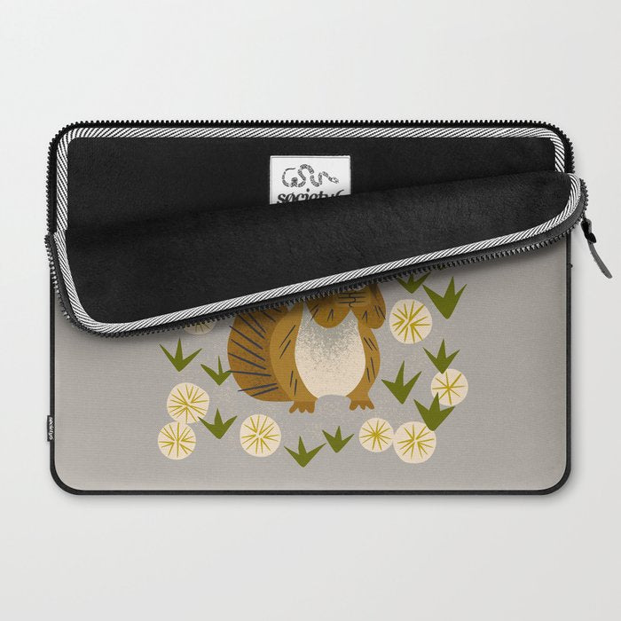 Squirrel and Dandelions Laptop Sleeve Gallery Image 2