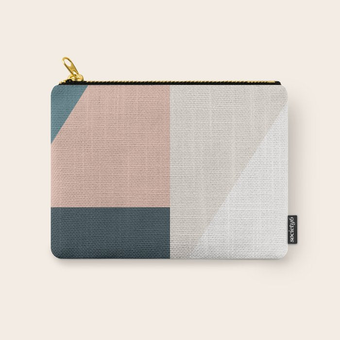 Cirque 01 Abstract Geometric Carry All Pouch Gallery Image 1