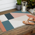 Cirque 01 Abstract Geometric Outdoor Rug Gallery Image 2
