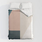 Cirque 01 Abstract Geometric Duvet Cover Gallery Image 6