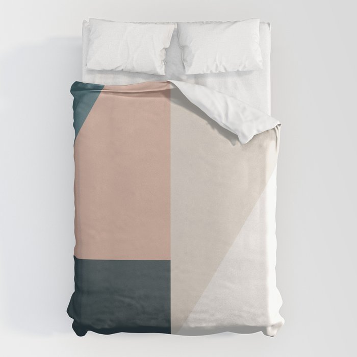 Cirque 01 Abstract Geometric Duvet Cover Gallery Image 6
