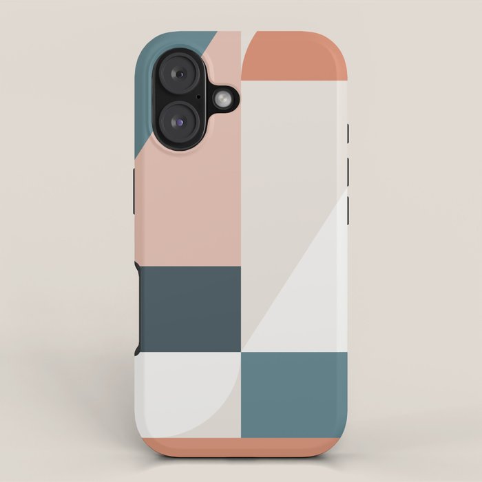 Cirque 01 Abstract Geometric iPhone Case Gallery Image 1