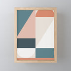 Cirque 01 Abstract Geometric Mini Art Print Gallery Image 1