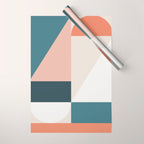 Cirque 01 Abstract Geometric Wrapping Paper Gallery Image 1