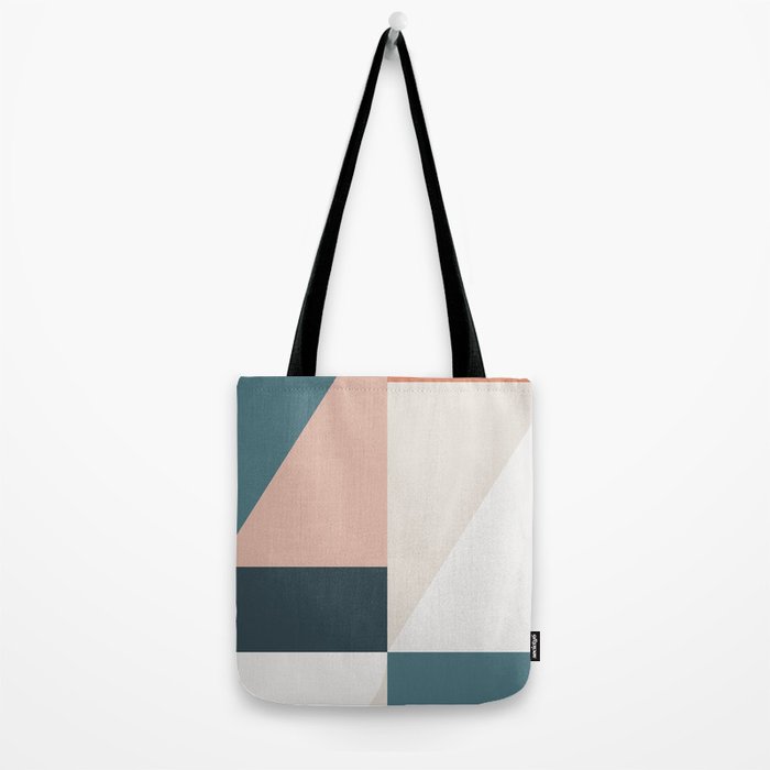 Cirque 01 Abstract Geometric Tote Bag Gallery Image 2