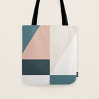 Cirque 01 Abstract Geometric Tote Bag Gallery Image 1