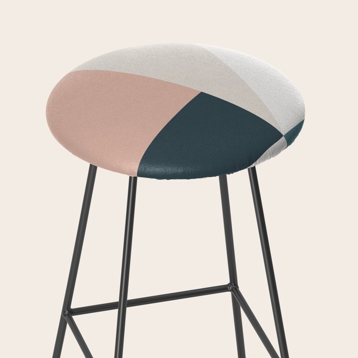 Cirque 01 Abstract Geometric Stool Gallery Image 2