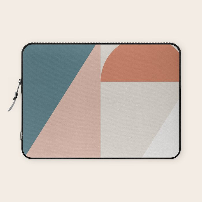 Cirque 01 Abstract Geometric Laptop Sleeve Gallery Image 1