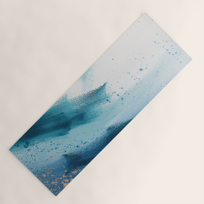 Abstract Oil Painting No.33 Yoga Mat Gallery Image 1