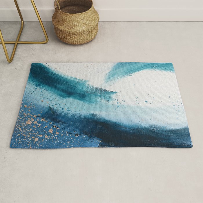 Abstract Oil Painting No.33 Rug Gallery Image 1