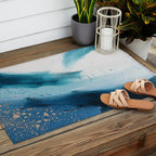Abstract Oil Painting No.33 Outdoor Rug Gallery Image 2