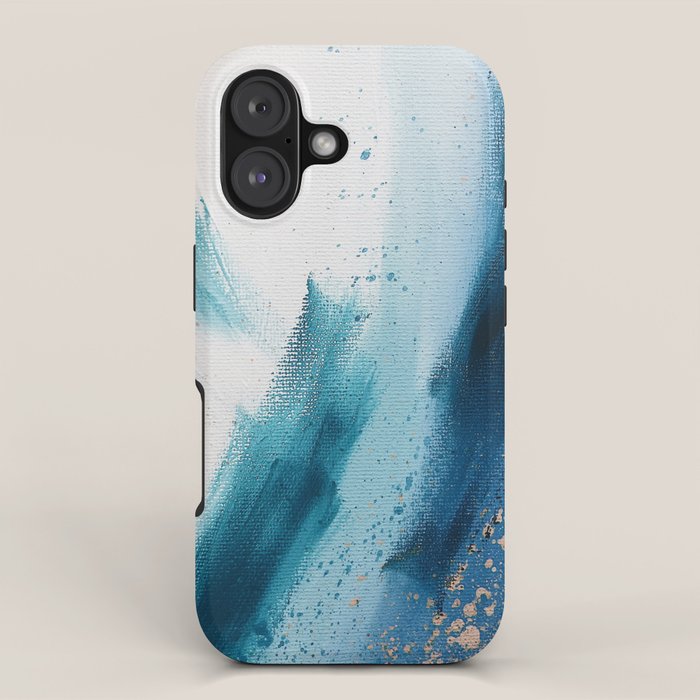 Abstract Oil Painting No.33 iPhone Case Gallery Image 1