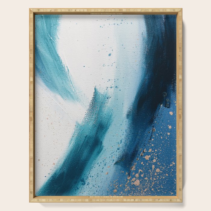 Abstract Oil Painting No.33 Serving Tray Gallery Image 1