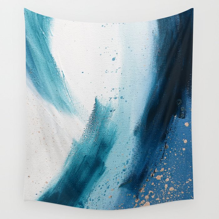 Abstract Oil Painting No.33 Wall Tapestry Gallery Image 1