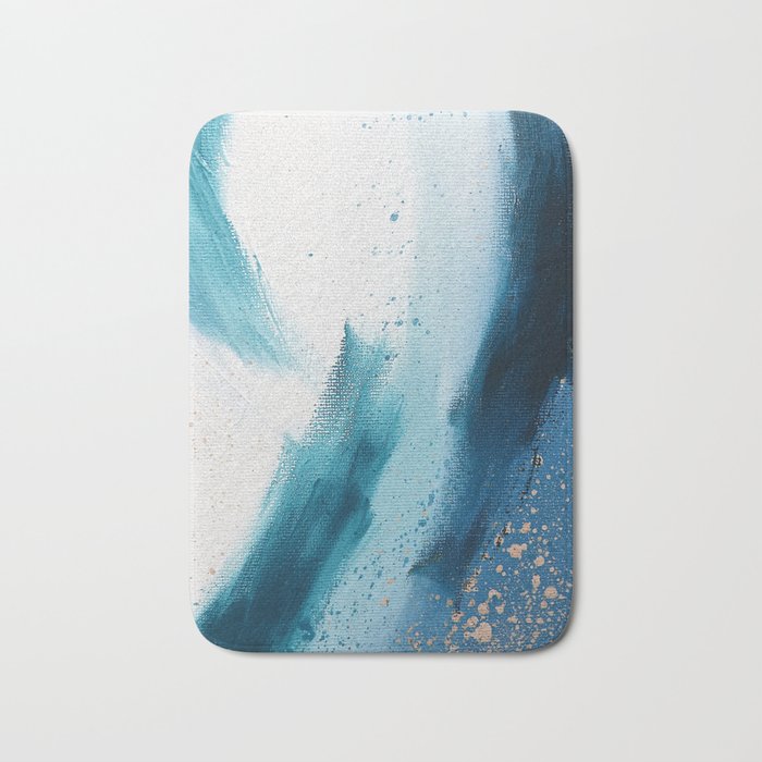 Abstract Oil Painting No.33 Bath Mat Gallery Image 1