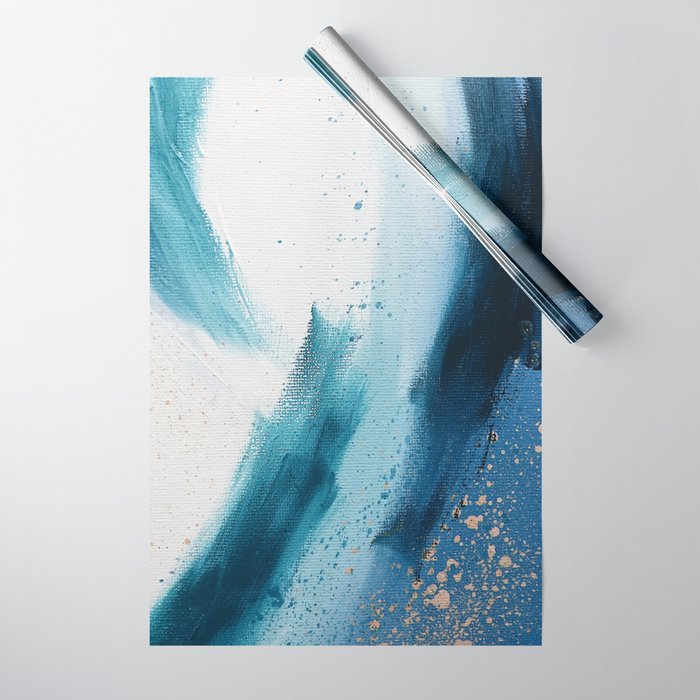 Abstract Oil Painting No.33 Wrapping Paper Gallery Image 1