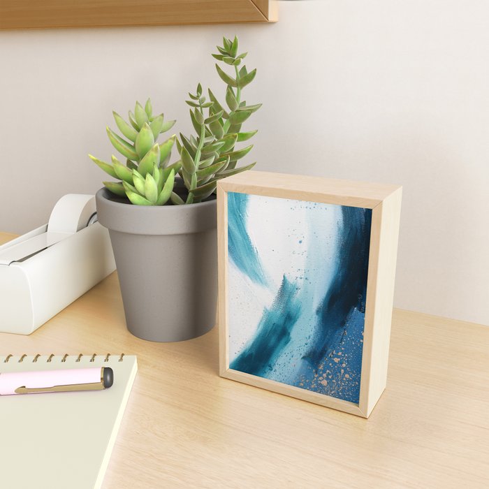 Abstract Oil Painting No.33 Mini Art Print Gallery Image 2