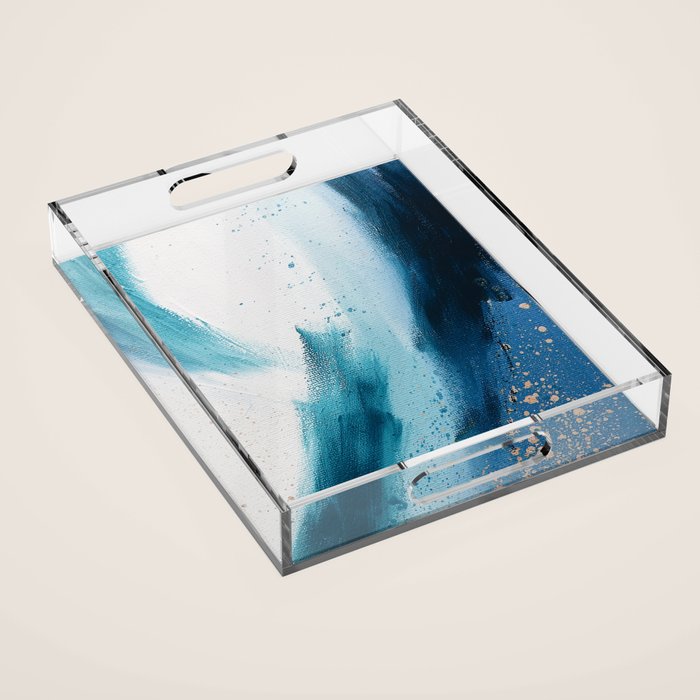 Abstract Oil Painting No.33 Acrylic Tray Gallery Image 1