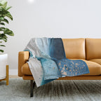 Abstract Oil Painting No.33 Throw Blanket Gallery Image 1