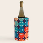Retro Tennis 70s Rainbow Wine Chiller Gallery Image 1