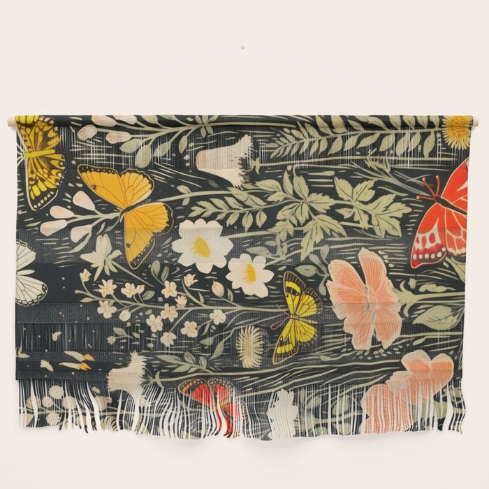 Butterfly Night Garden Wall Hanging Gallery Image 1